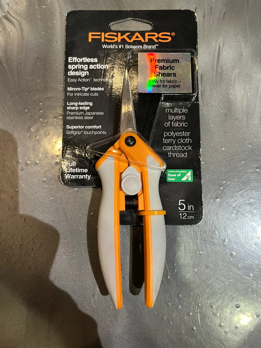 Fiskars 5 in. Micro Tip Scissors