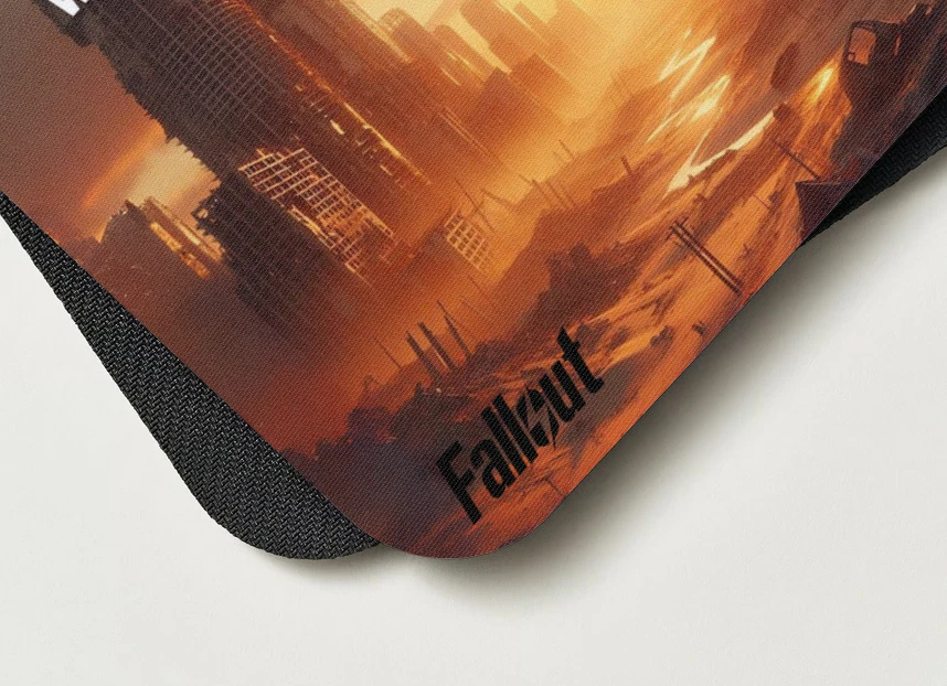 Fallout Mouse Pad Round War Never Changes, Vault Tec, Survive the Wasteland - Image 4 of 4