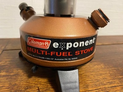 Coleman Exponent Multi-Fuel Stove550B元箱付 Coleman Exponent Multi Fuel Stove 550B w/Box & Manual Unused from