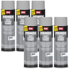 Sem 39683 Self Etching Primer Gray 15.5oz 6pack