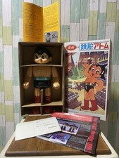 Osaka Tin Toy Battery Walking Astro Boy Made In Japan Tezuka Pro Member Registra