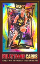 Cody Williams - 2024-25 Panini Select - Concourse #71 Silver Prizm (RC) - Jazz