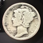1918-D Mercury Dime – Nice Original VG #3036