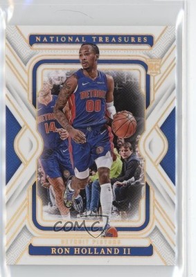 2024-25 Panini National Treasures Gold 1/10 Ron Holland II #54 Rookie RC 6fs