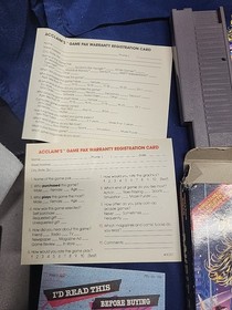 Double Dragon II: The Revenge (NES, 1990) complete with poster and tested