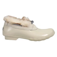 Sperry Saltwater 1Eye Duck  Womens Off White Casual Boots STS85964