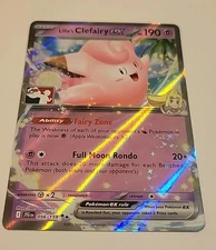 Play Pokemon Journey Together - Lillie's Clefairy ex 056/159 - Series 7