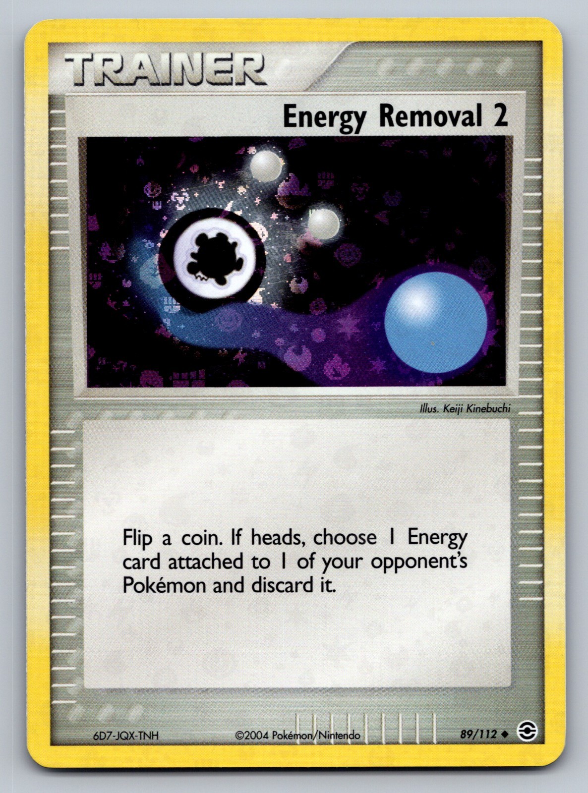 Energy Removal 2 82/115 - EX Unseen Forces Stamped Reverse Holo Pokemon Card NM