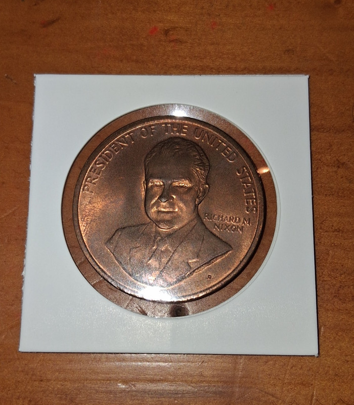 Richard M. Nixon 16.942 grams copper round