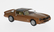 BREKINA 1980 CHEVROLET CAMARO  BROWN  HO 1/87 PLASTIC
