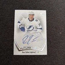 2021-22 UD SP Authentic Ross Colton Autographed Future Watch 105 RC /999