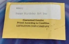 1993 Happy Birthday Art Bar-Littleton Coin Company Mint 1 Troy oz.999 Silver