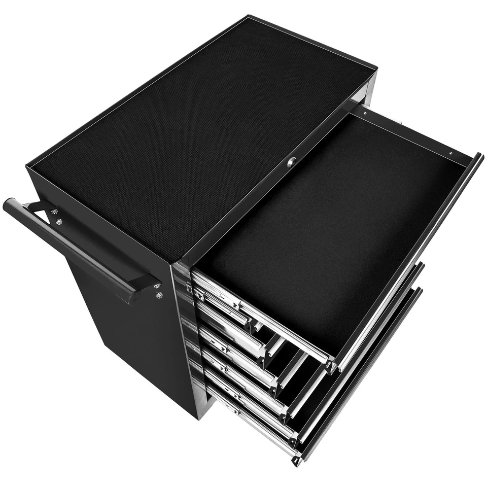 Werkstattwagen leer XXL 7 Schubladen Werkzeugwagen Kiste Rollwagen Ablagefläche - Bild 4 von 4