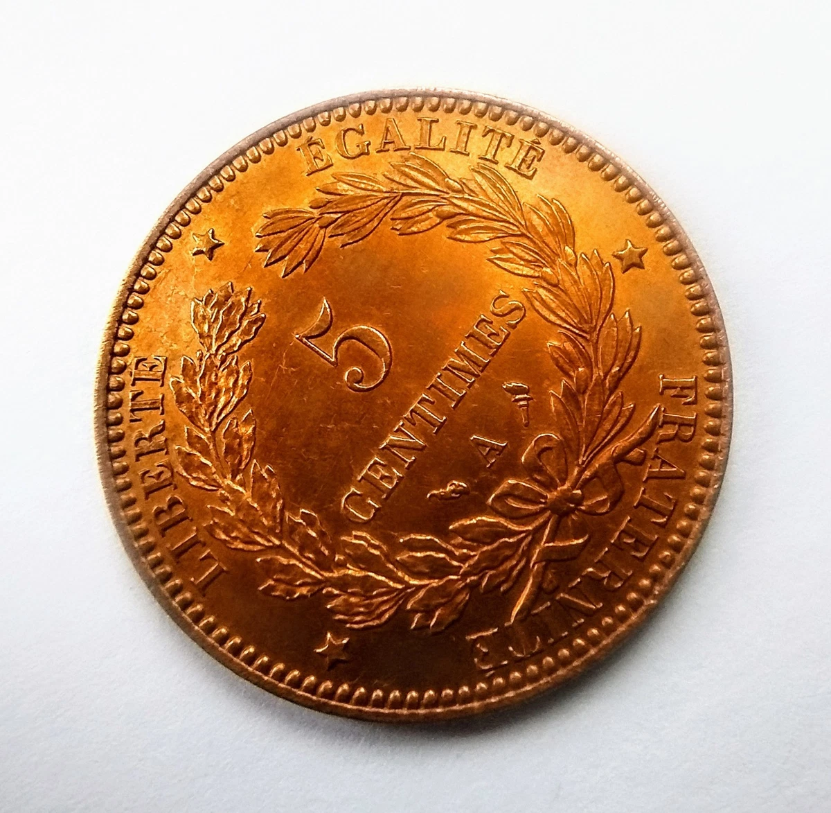 Pièce France 10 Centimes Cérès - Troisième République - 1883 A Paris - TTB