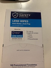 The SafetyDirector  Wipes - 100 Pack Anti-Fog...