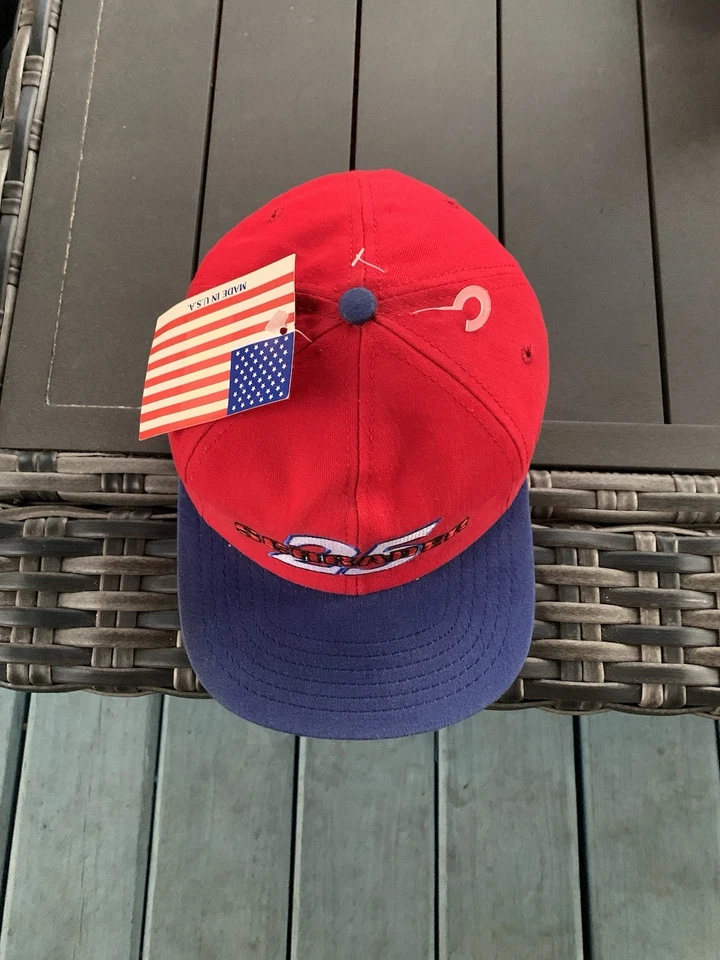 Vintage 90s NASCAR Ken Schrader Racing Snapback Hat (New W Tags) - Image 2 of 4