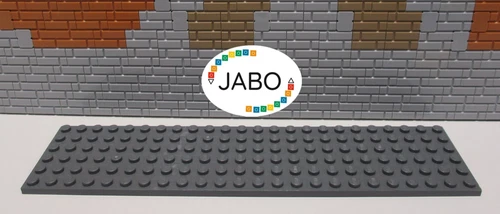 (C6/3) Lego 3026 Plate 6x24 New Dark Gray Star Wars Train Modular 79007