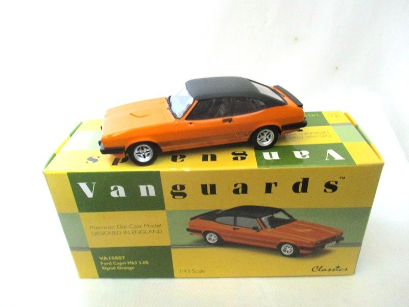 Corgi Vanguards Ford Capri Mk3 3.0S   Signal Orange     VA10807   RARE