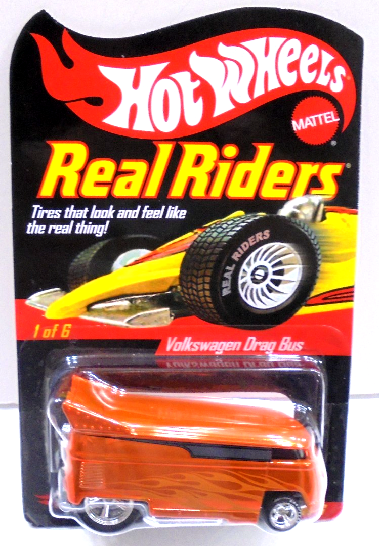 Hot Wheels Real Riders Series Volkswagen Drag Bus 5940/11000 | eBay