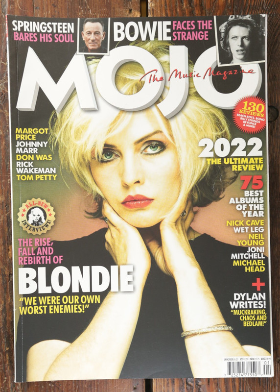 MOJO No 350 JANUARY 2023 Blondie NICK CAVE Wet Leg MARGOT PRICE Neil Young Used