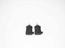 Lot of 2 Mini DisplayPort to HDMI Adapter Converter Black Dongle