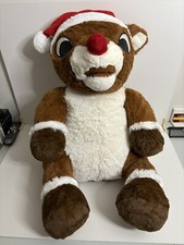 Rudolph The Red Nose Reindeer Large Stuffed Plush Dan Dee Collectors Choice 24in
