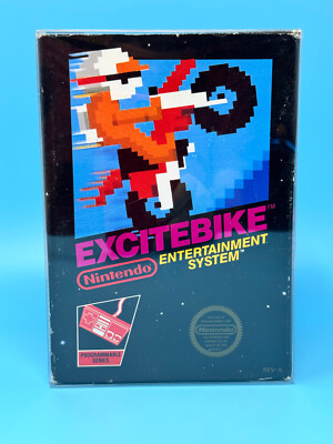 Excitebike (Nintendo NES) *EMPTY BOX ONLY - NO GAME OR MANUAL - REV A*