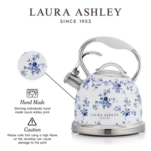 2.5L Stainless Steel Stovetop Whistling Kettle – Tea Pot for Gas & Induction Hob - Picture 23 of 29
