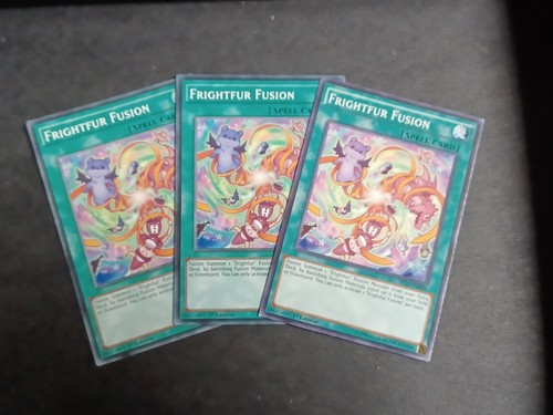 Yu-Gi-Oh! TCG 3x Frightfur Fusion Star Pack Battle Royal SP17-EN046 1st Edition