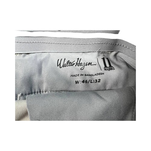 NEW Walter Hagen Pants 11Majors Straight Front Mens Big & Tall 46x32 light Khaki - Picture 4 of 10