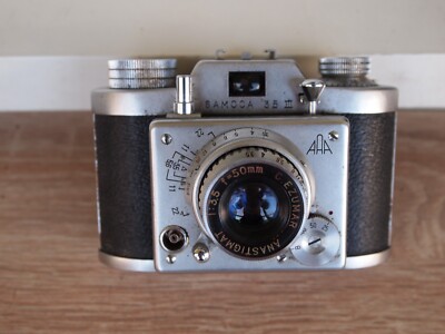 Samoca 35 III Film Camera Lens. C. Ezumar Anastigmat 1:3.5/50mm, US DUTIES INCL