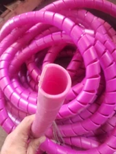 Spiral Cable Wrap  1" Purple Free Shipping 10'