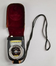 Gossen Luna Pro Light Meter with Original Leather Case UNTESTED West Germany