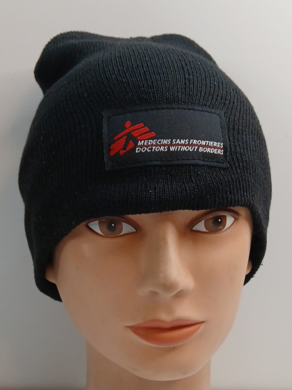 Doctors Without Borders Ski Hat Beanie Medecins S… - image 1