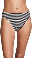 LSpace Women's 236373 Pierre Bitsy Black/Cream Bikini Bottoms Swimwear Size L