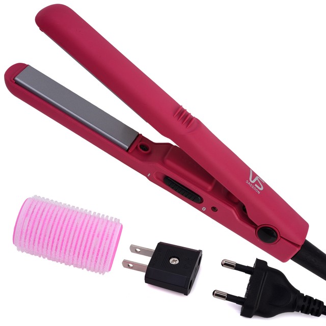 Vidal Sassoon Flat Iron Hair Straightener Ceramic Plate Mini Travel
