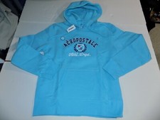 SUDADERA AEROPOSTALE CON CAPUCHA MISSES TALLA L NUEVA/CON ETIQUETAS