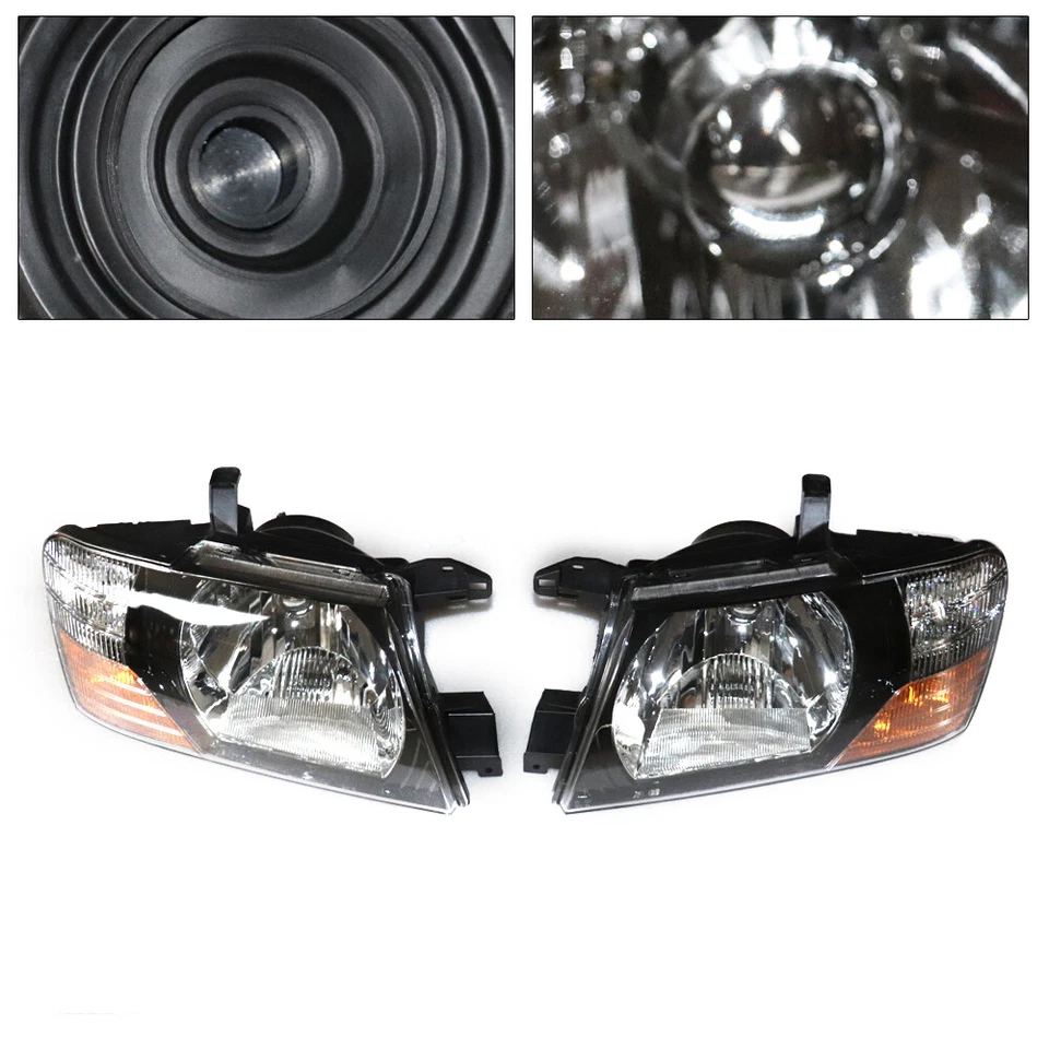 For Mitsubishi Pajero Montero 2000-2006 Sport 4-Door 3.5L Headlights HeadLamps - Изображение 2 из 4