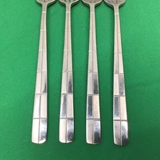 Cambridge Terrain Sand Checkered Frost Stainless Fork Spoon CHOOSE YOUR SET 