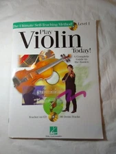 Play Violin Today!: A Complete Guide to the Basics Level 1 Self Teaching Method