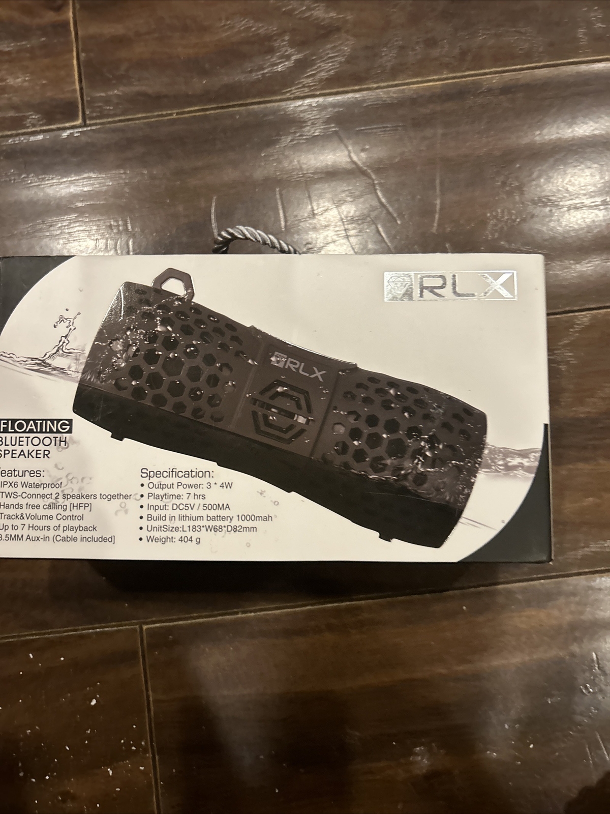 RLX Waterproof Bluetooth Speaker with Deep Bass and 12-Hour Playtime  -image