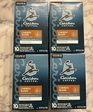 Caribou Coffee Caribou Blend Keurig Coffee Pods Medium Roast 40 Pods Bb/07/25