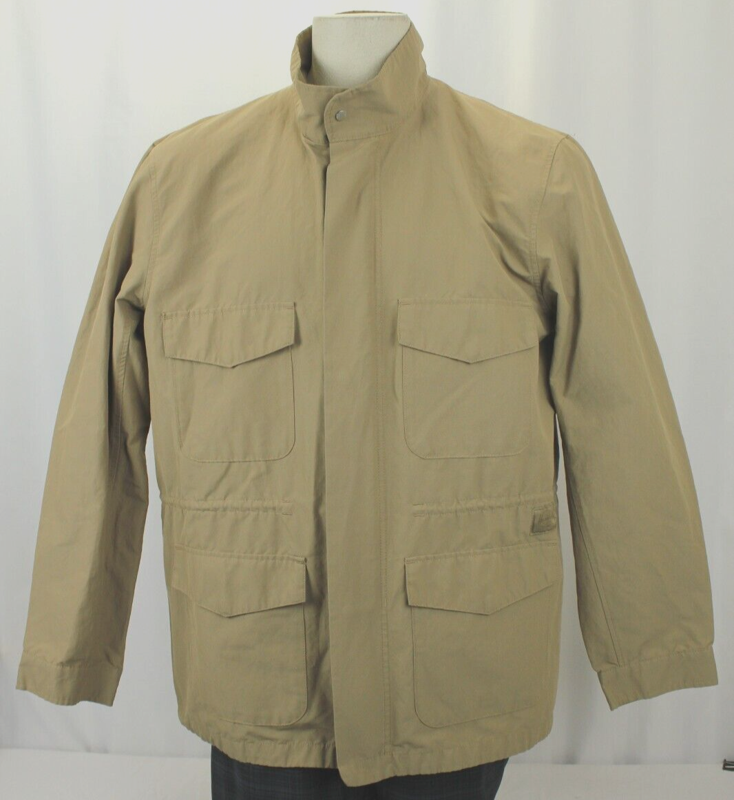 HERSCHEL 60/40 BEIGE PACKABLE SAFARI JACKET SIZE L VGC! | eBay