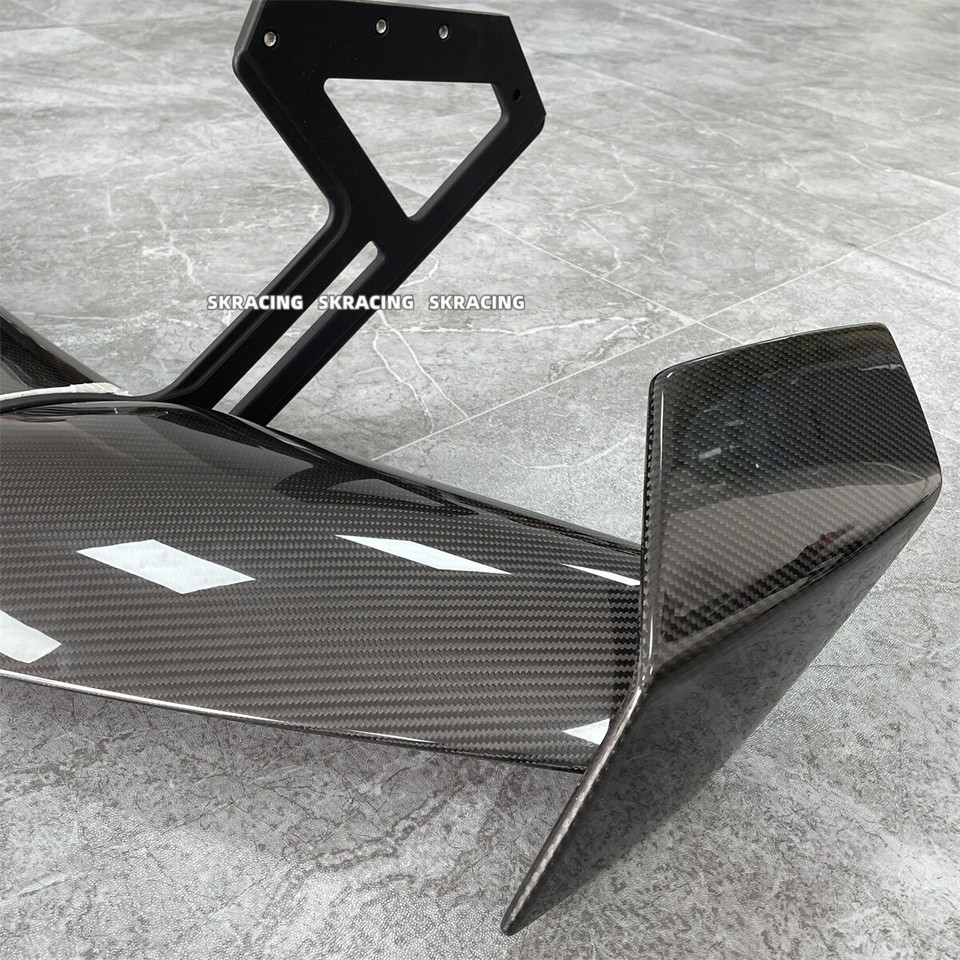 Dry Carbon Fiber Rear Trunk Spoiler Wing Body Kits Fits