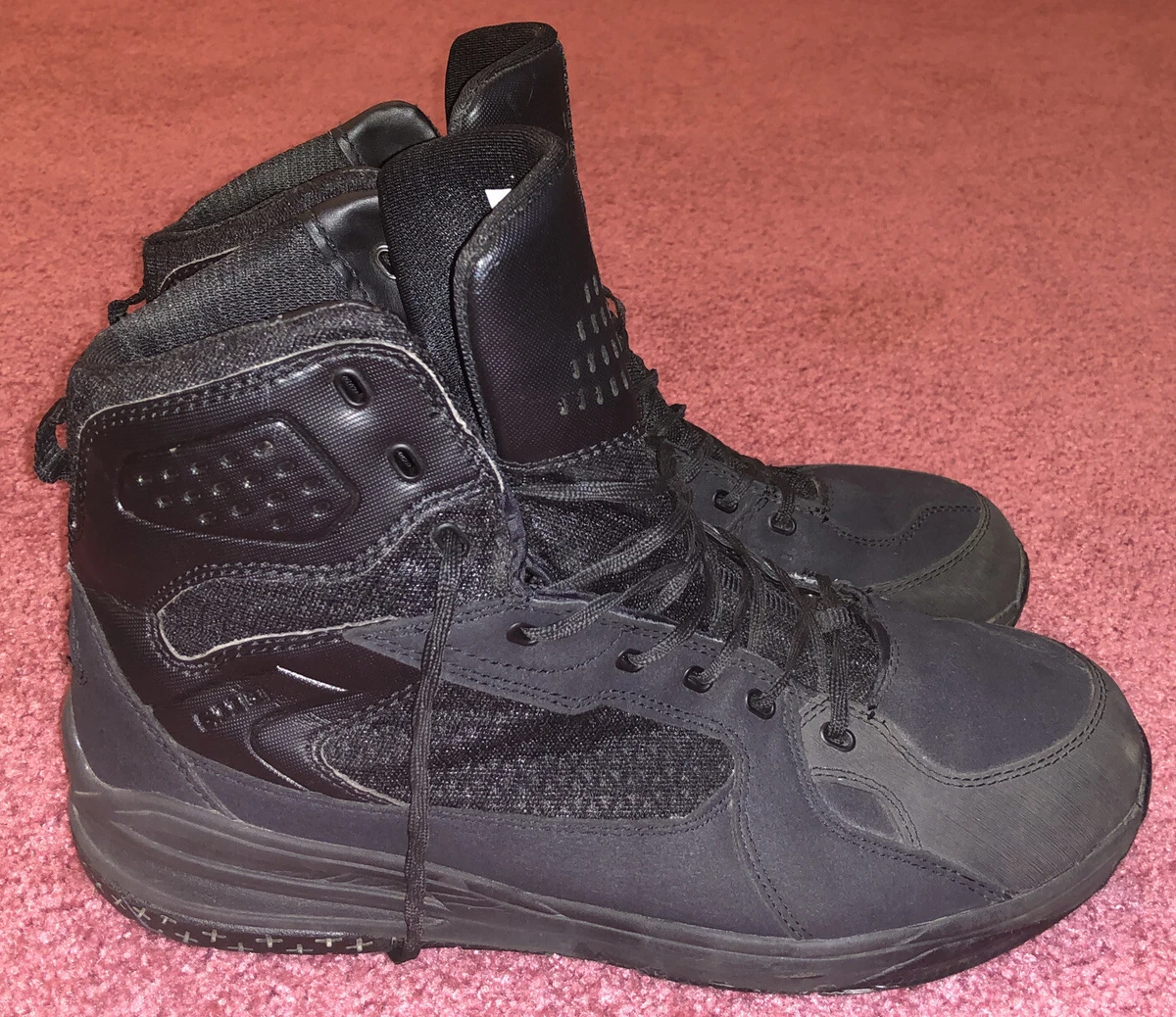 5.11 Mens Sz 15 Black Tactical Halcyon Waterproof Shock