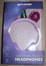 ART SOUND UNICORN FUZZY HEADPHONES-FOR SMARTPHONES TABLETS  OTHERS-NEW IN BOX