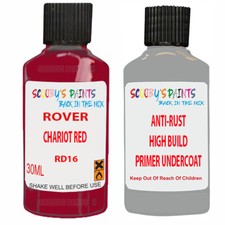 Cabriolet Chariot Red Rd16 With Primer Touch Up Piant For Rover Vitesse