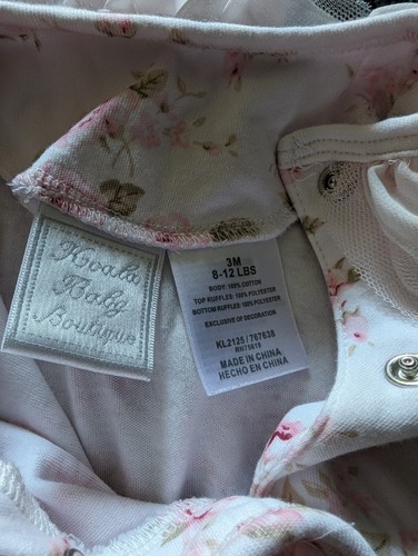 Koala Baby Boutique Footed Coverall Sz 3-6M - Picture 6 of 6