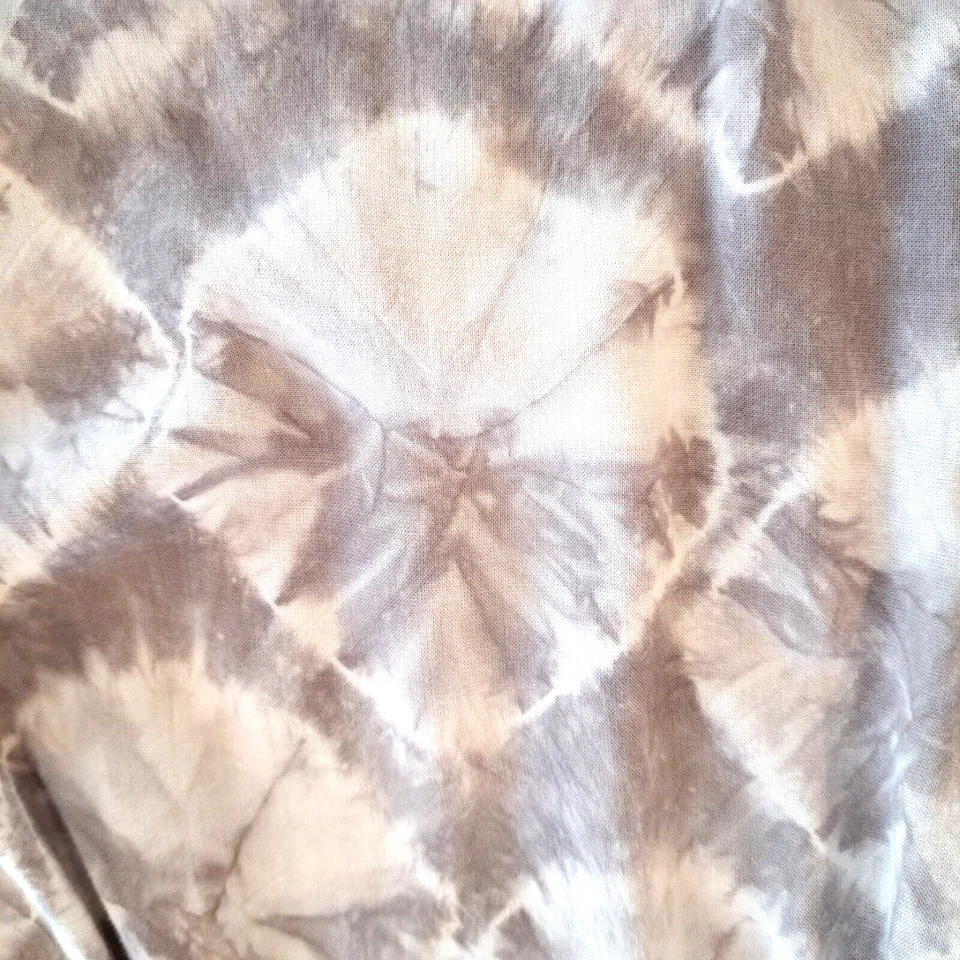 Maxi Falda Alternativa Tie Dye Para Mujer L Gris y Blanco Boho Y2K Larga Pull-on Foto 3 de 4