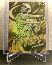 BO BICHETTE 2021 Topps Fire “We Have Liftoff” Gold Minted Parallel #WHL-17